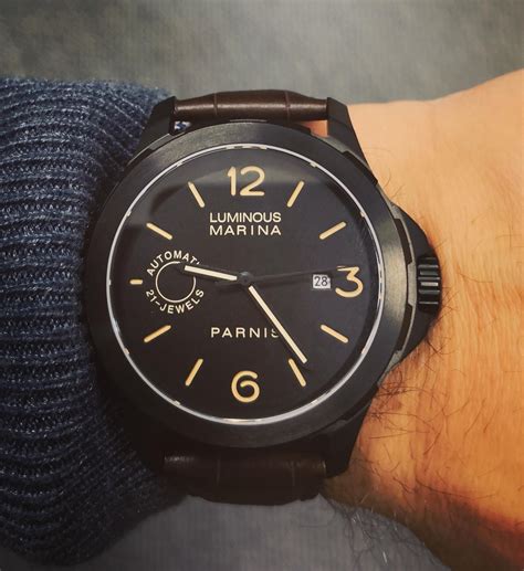 parnis panerai homage|panerai luminor and radiomir.